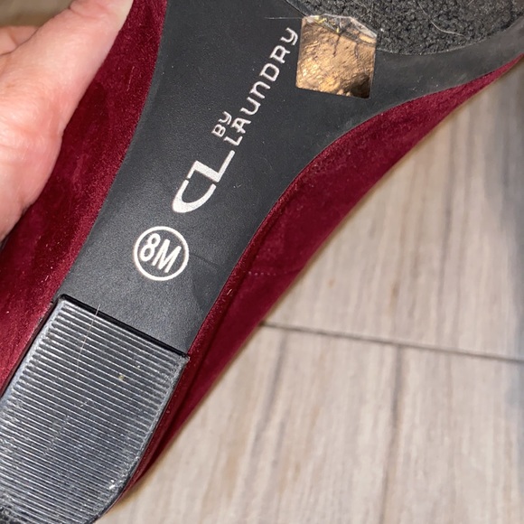 Merlot wedge shoes - Picture 5 of 5